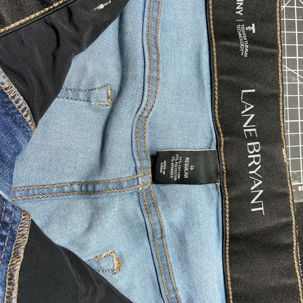 Lane Bryant Light Blue Denim Skinny Jeans
